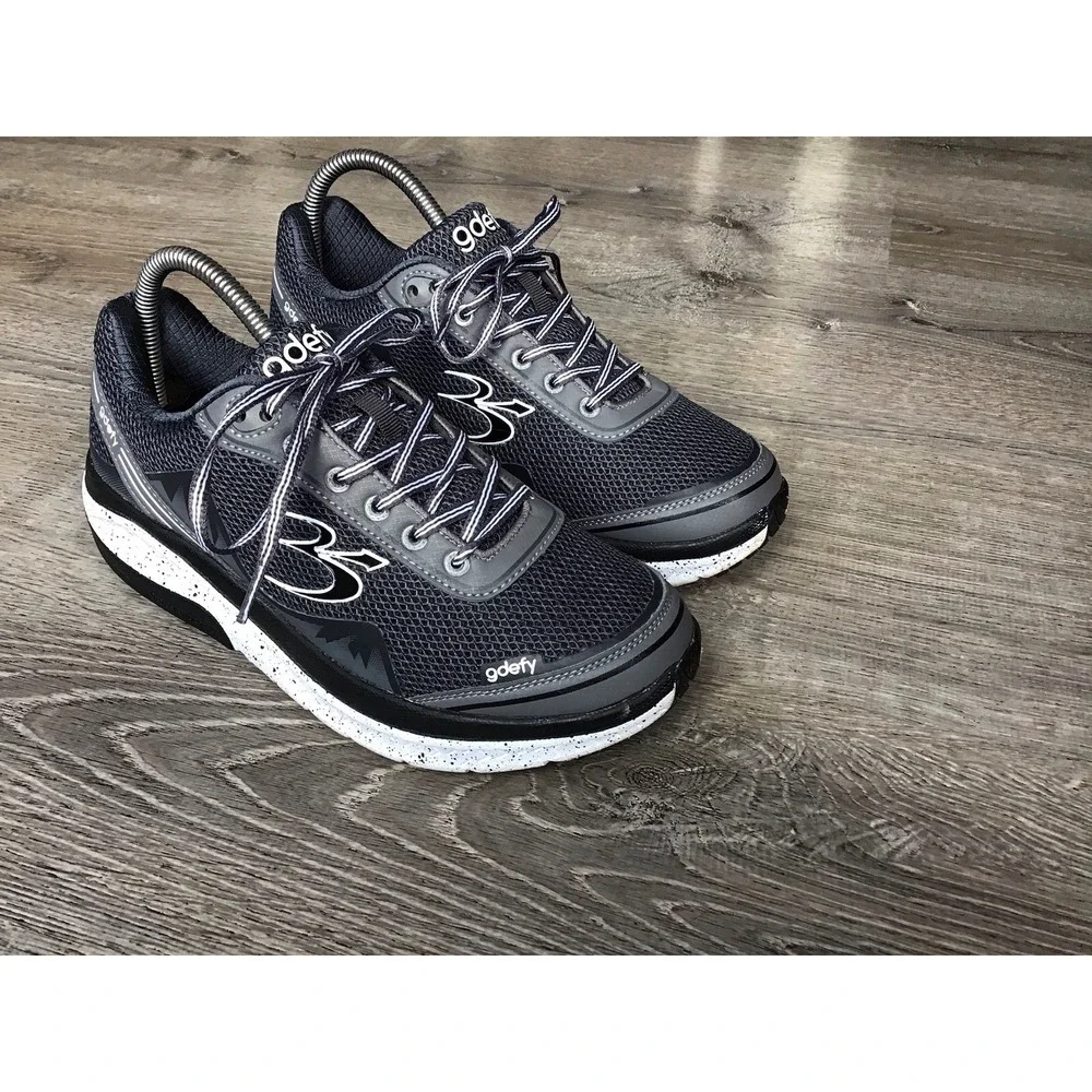 GDEFY By Gravity Defyer 'Orion' Women's 8.5 Walking Shoes Gray Comfort Sneakers